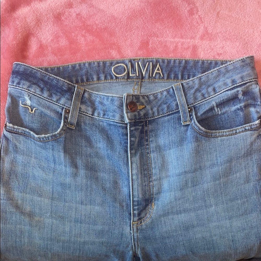 Kimes Ranch Blue Flare Wide Leg Jeans - Picture 2 of 7